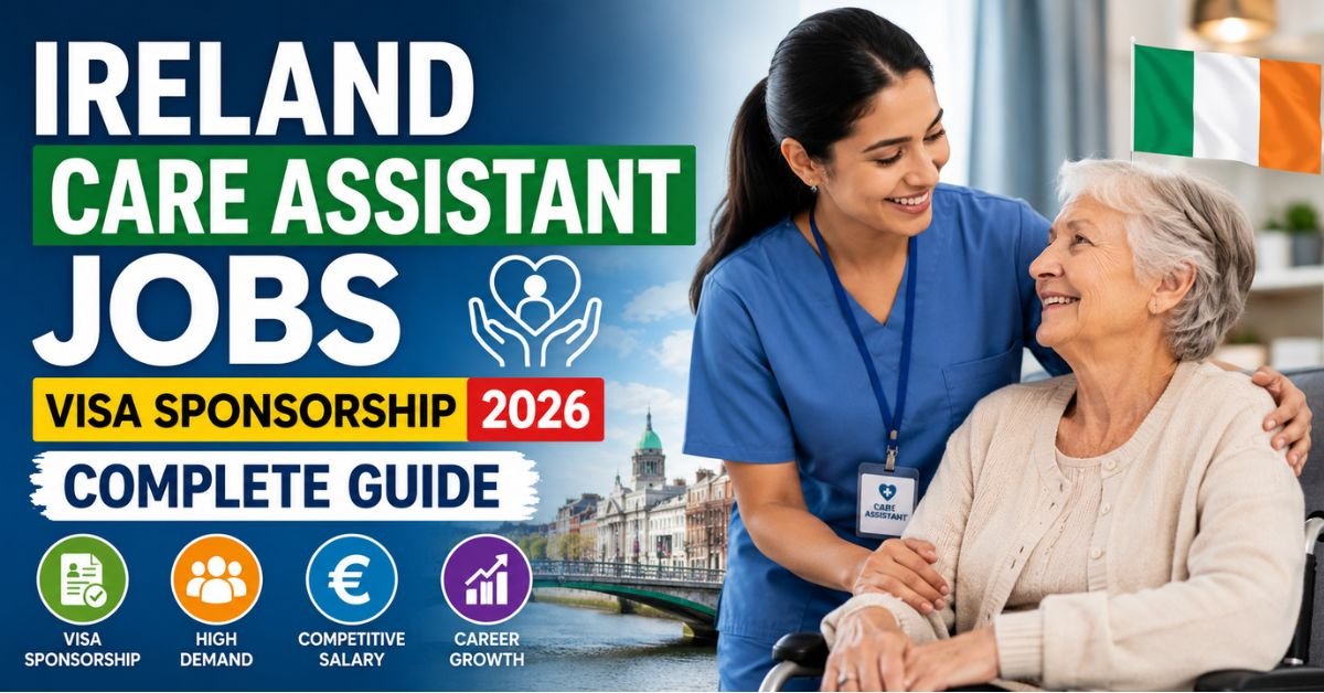 Ireland Care Assistant Jobs with Visa Sponsorship 2026
